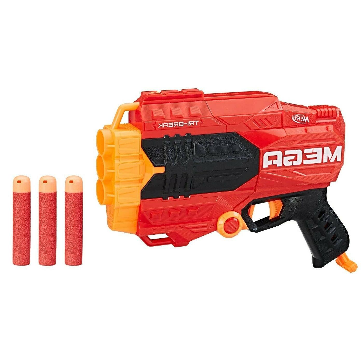 NERF N Strike Mega Tri Break Blaster Gun