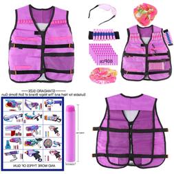 Tactical Vest, Yamix Kids Elite Tactical Vest Kit for nerf r